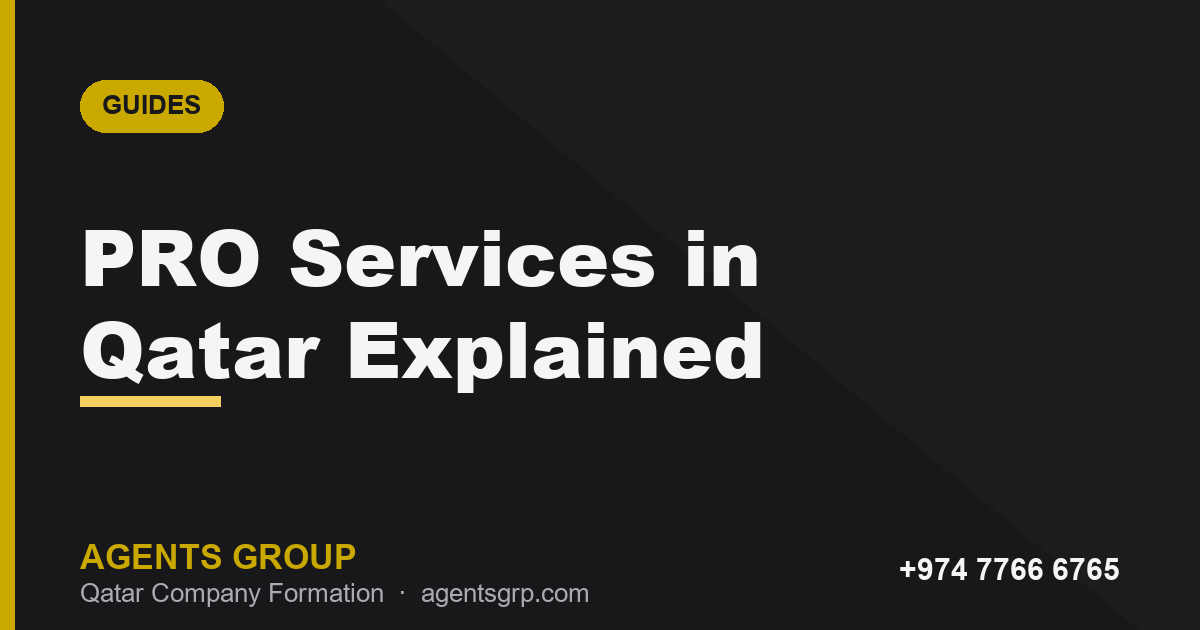 What Are PRO Services in Qatar? Everything You Need to Know