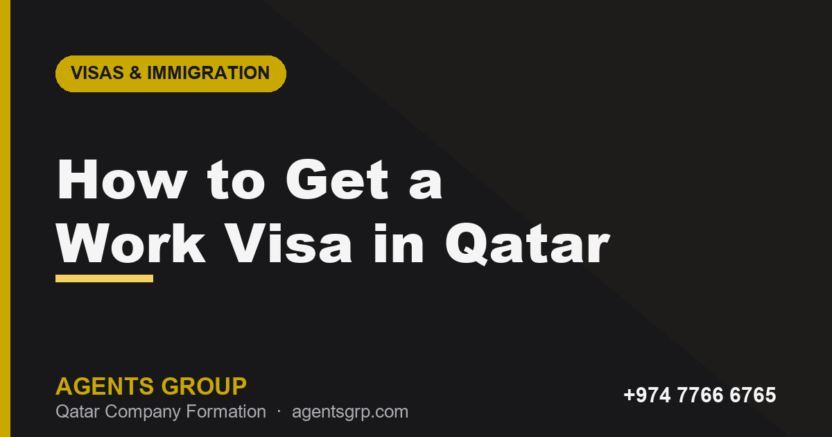 How to get a Qatar work visa through employer sponsorship