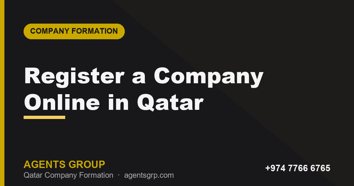 How to register a company in Qatar online through the MOCI e-services portal