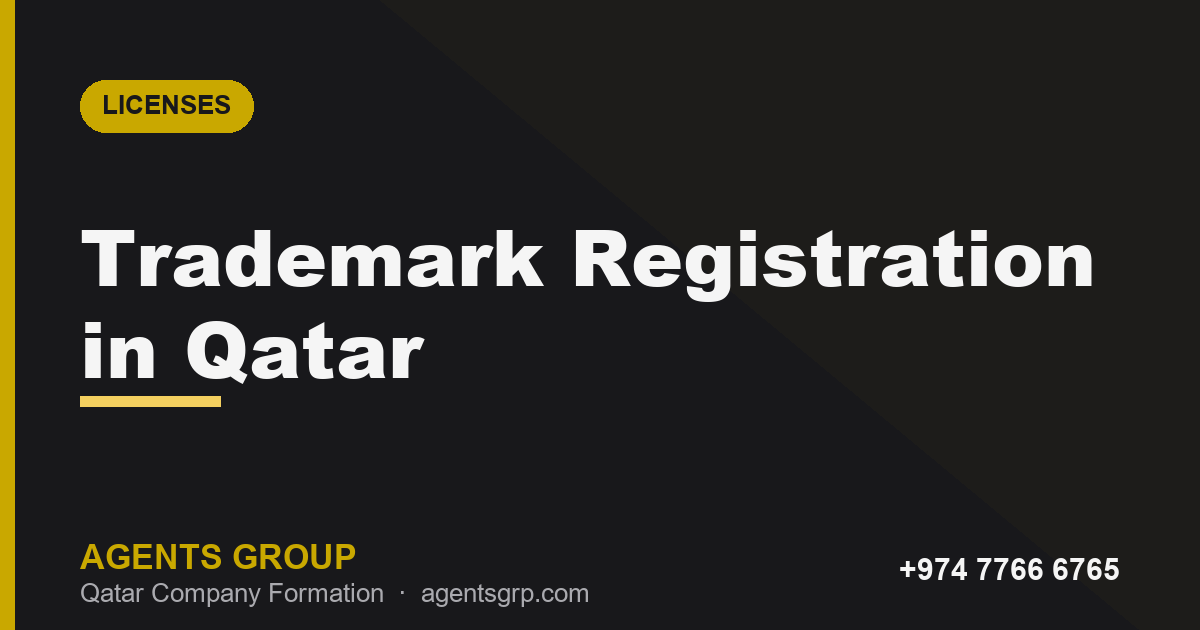 Trademark registration in Qatar with MOCI
