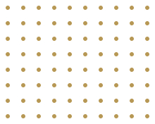 Decorative dot